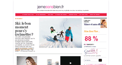 Desktop Screenshot of jemesensbien.fr